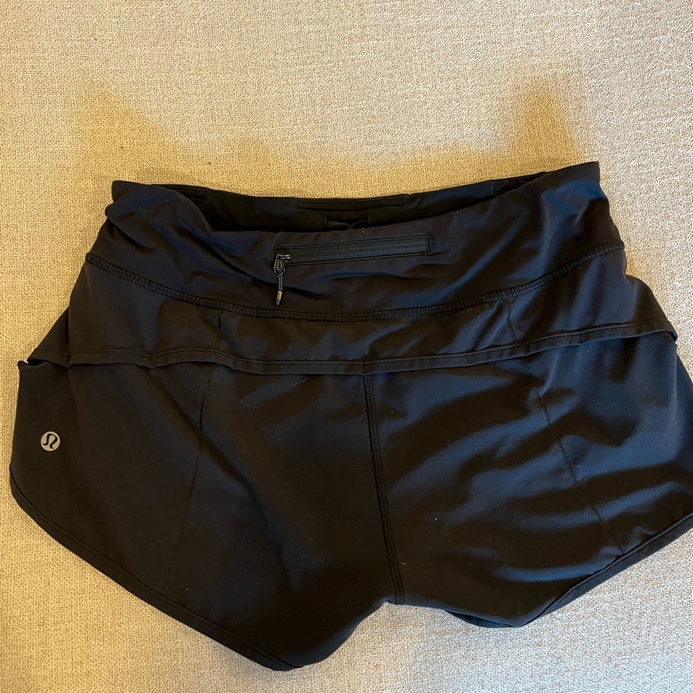 Black lululemon shorts